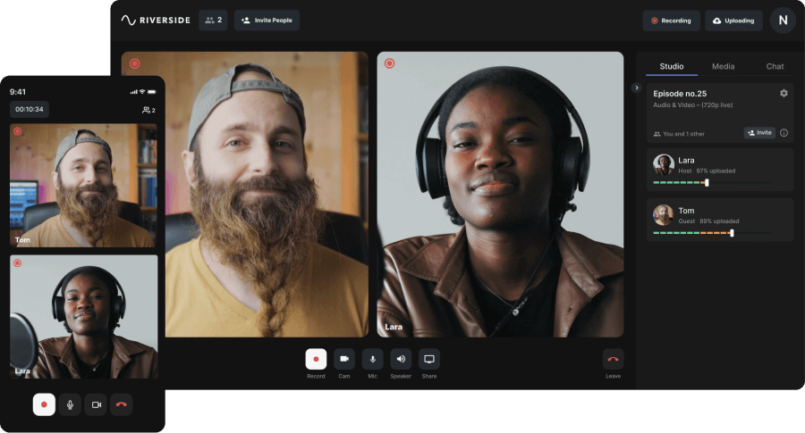 Screenshot of app Riverside